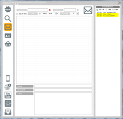 Mail oversigt i fakturaprogram PRO fra Remy.dk